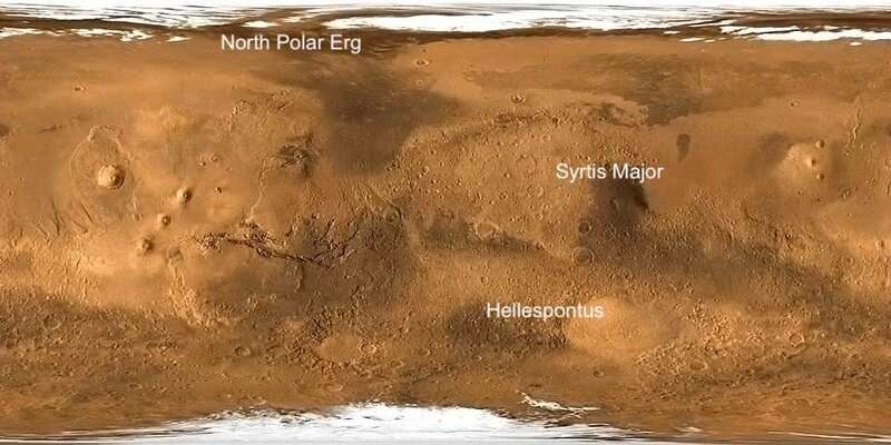 地球上没有观测到的过程在火星上的沙子运动中起着重要作用